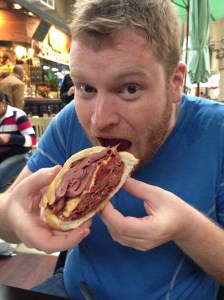 Le sandwich à la mortadelle