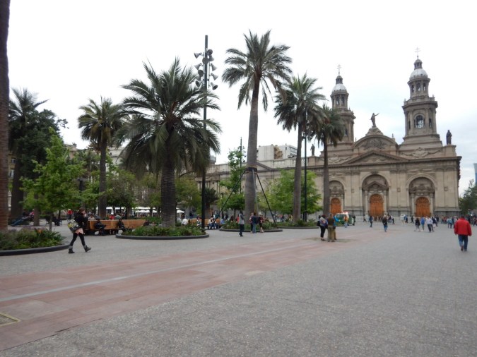 Santiago, Plaza de Armas